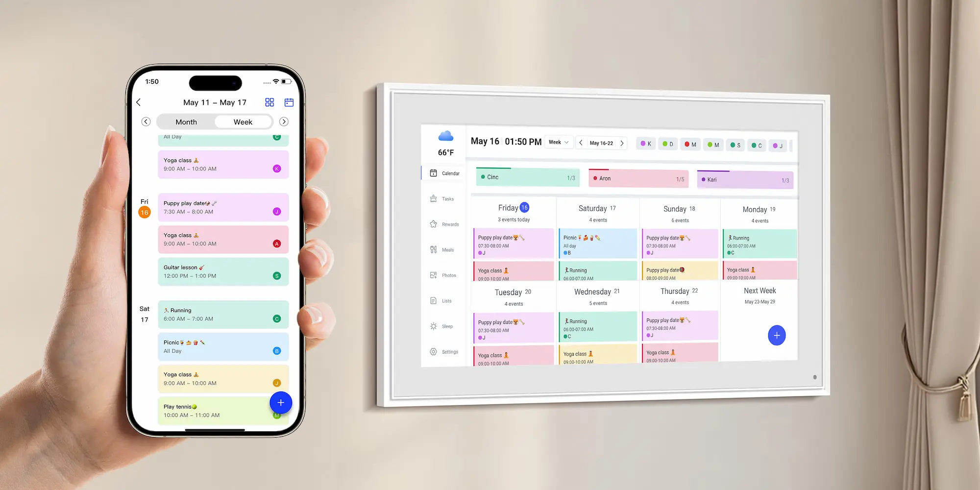 Livingpai Digital Calendars