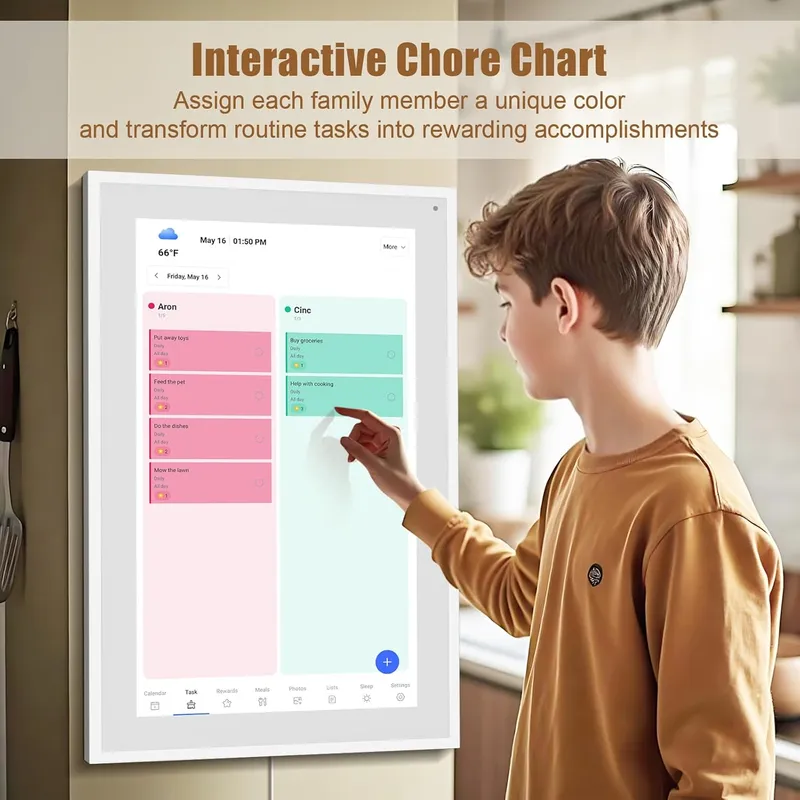 Livingpai Smart Digital Calendar Interactive Choice Chart